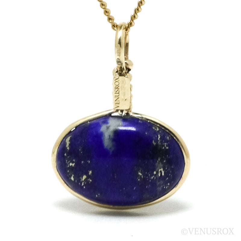Lapis Lazuli Polished Crystal Pendant from Afghanistan | Venusrox