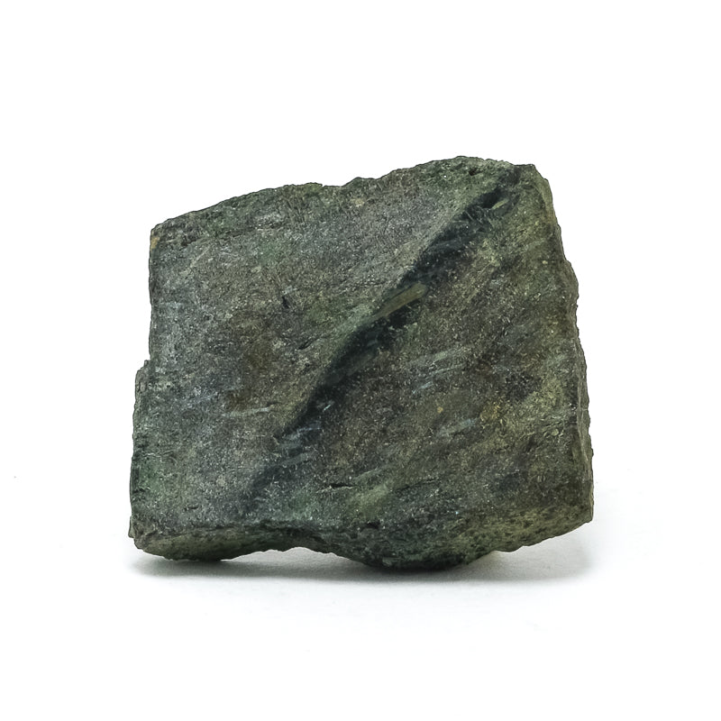 Nuummite Part Polished/Part Natural Slice from Nuuk, Sermersooq, Greenland | Venusrox