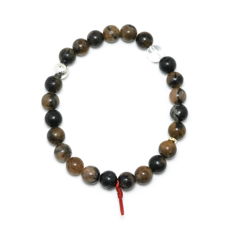 Chiastolite/Andalusite Bracelet from Brazil | Venusrox