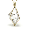 Rutilated Quartz Polished Crystal Pendant from Madagascar | Venusrox