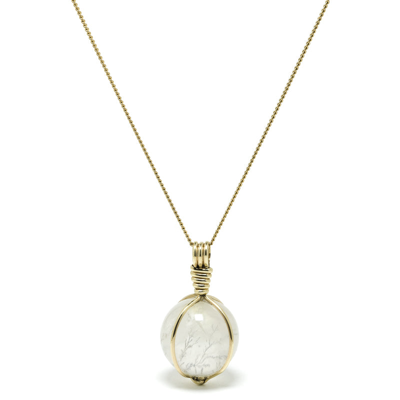 Dendritic Quartz Pendant from Brazil | Venusrox