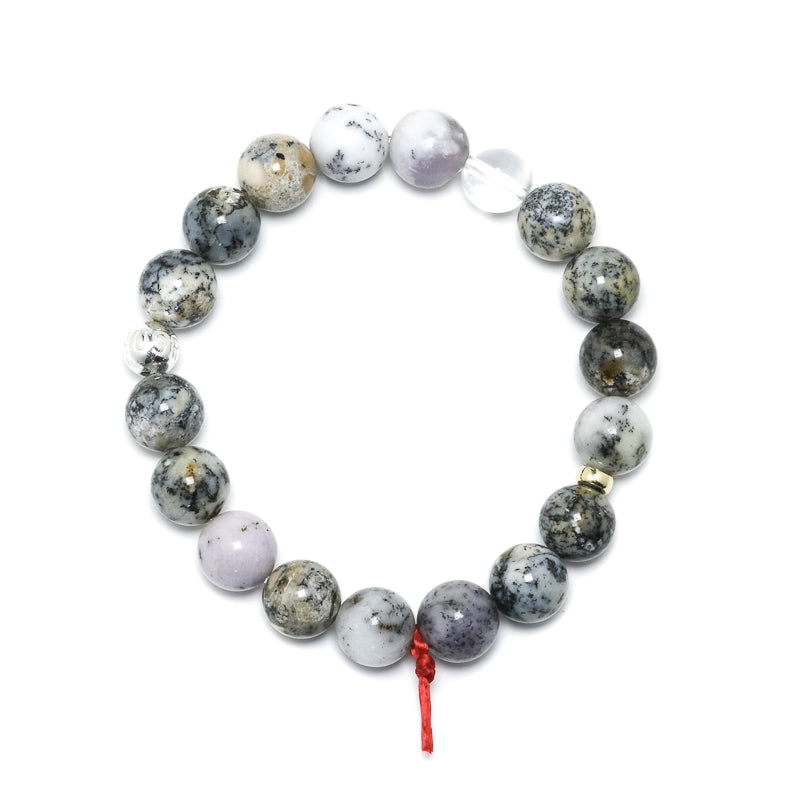 Merlinite Bead Bracelet from the USA | Venusrox