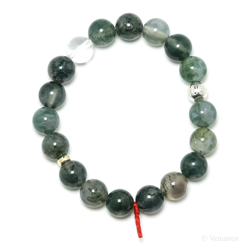 Moss Agate Bracelet from India | Venusrox