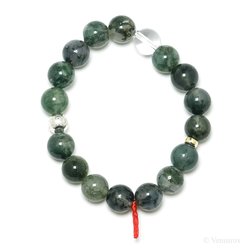 Moss Agate Bracelet from India | Venusrox