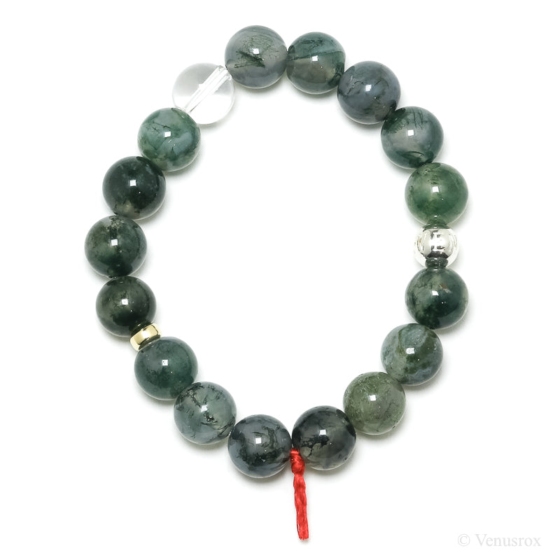 Moss Agate Bracelet from India | Venusrox