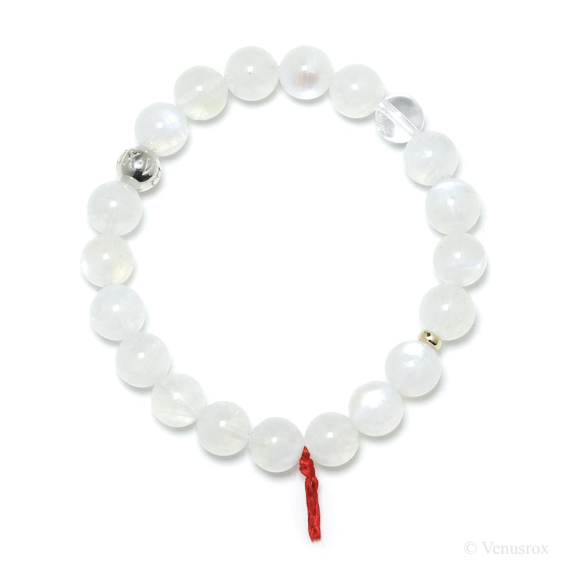 Rainbow Moonstone Bracelet from Sri Lanka | Venusrox