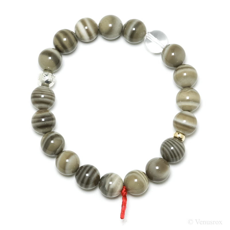 Flint Bead Bracelet from Poland | Venusrox