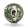 Ruby in Fuchsite Polished Sphere from India | Venusrox