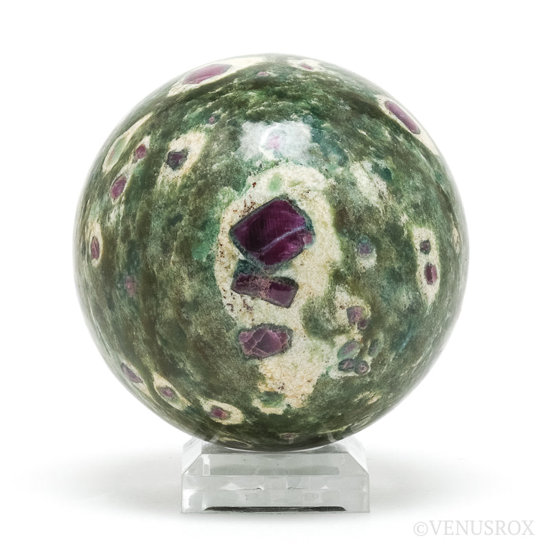 Ruby in Fuchsite Polished Sphere from India | Venusrox