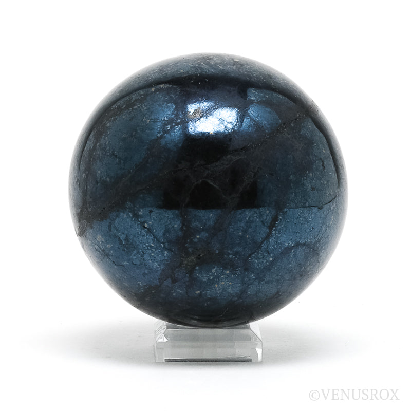 Covellite Polished Sphere from Peru | Venusrox