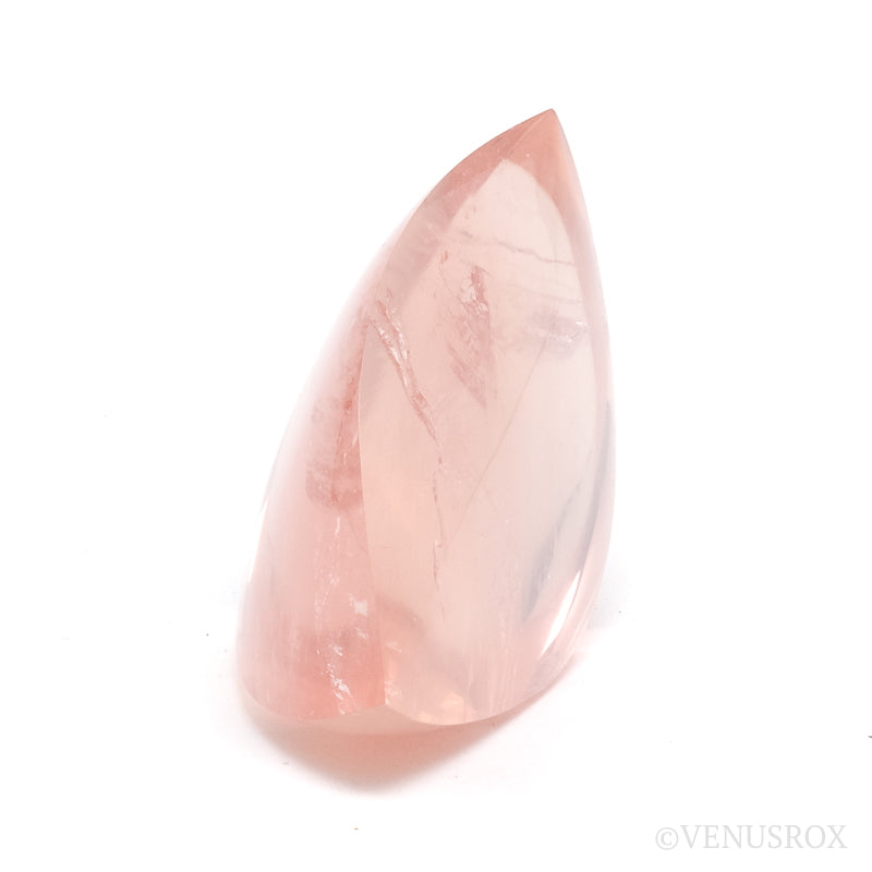 Rose Quartz Polished Flame from Brazil | Venusrox