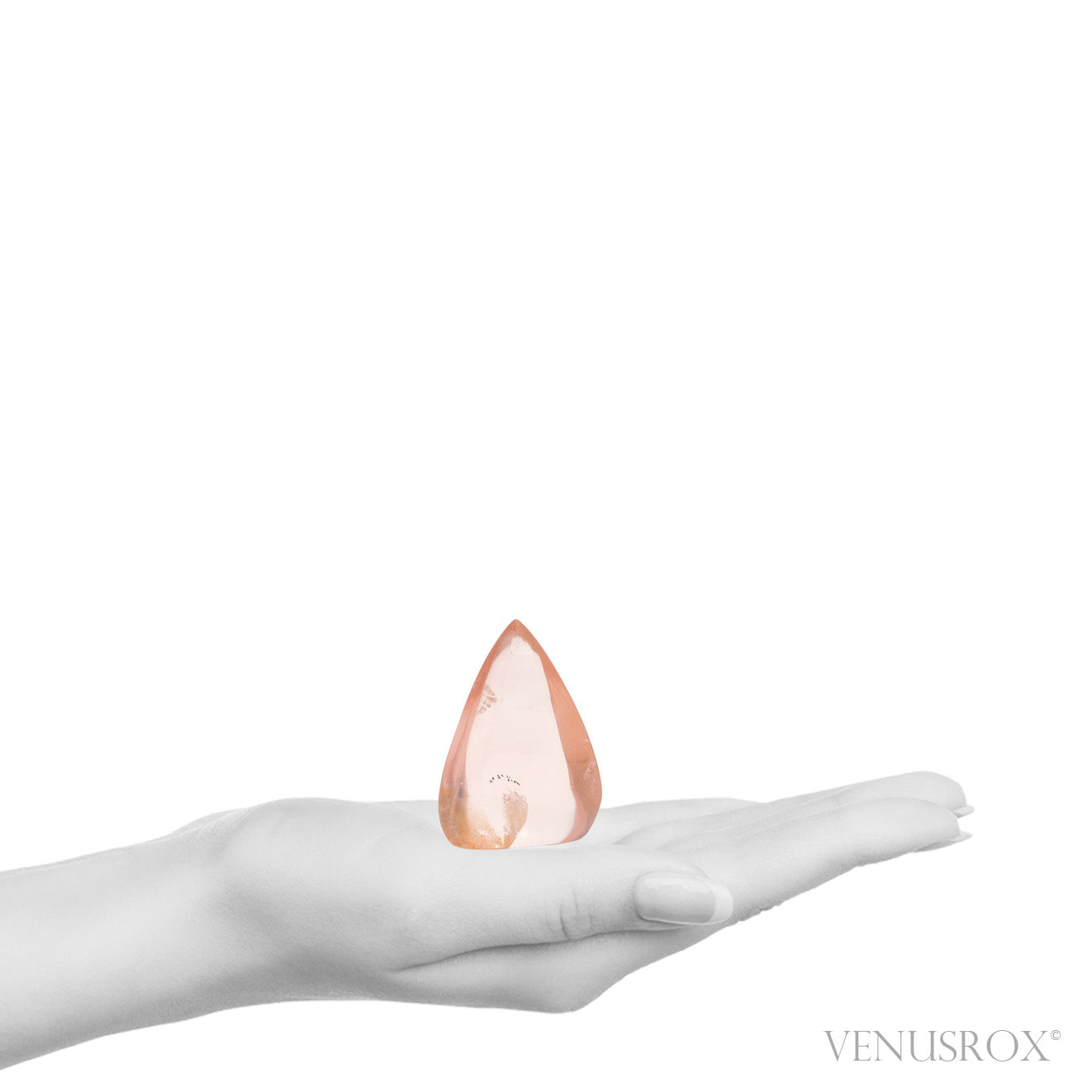 Rose Quartz Polished Flame from Brazil | Venusrox
