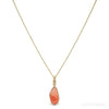 Rhodochrosite Polished Crystal Pendant from Argentina | Venusrox