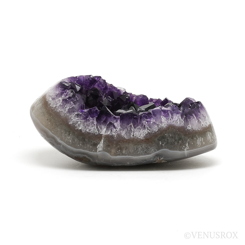 Amethyst with Agate Polished/Natural Cluster from Uruguay | Venusrox