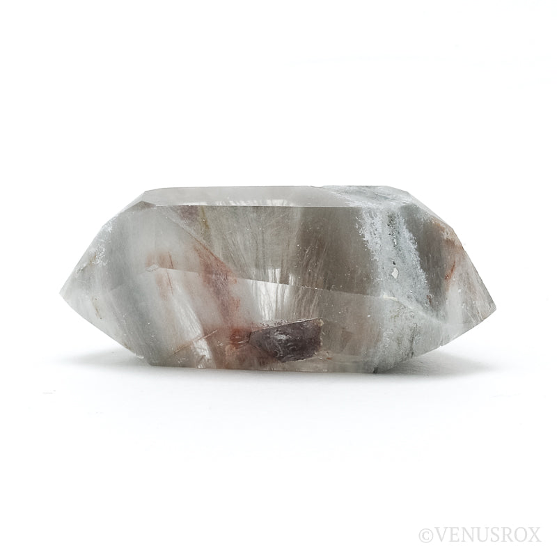 Amphibole Quartz Double Terminated Polished Point from Brazil | Venusrox