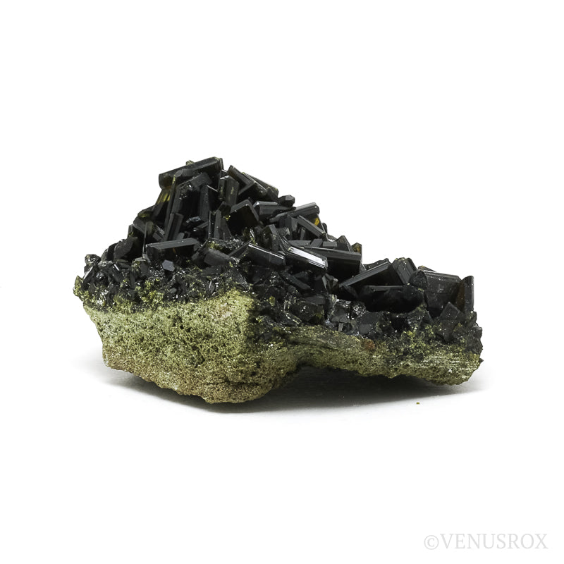 Epidote Natural Cluster from Khorwin Mt, Tafresh County, Iran | Venusrox