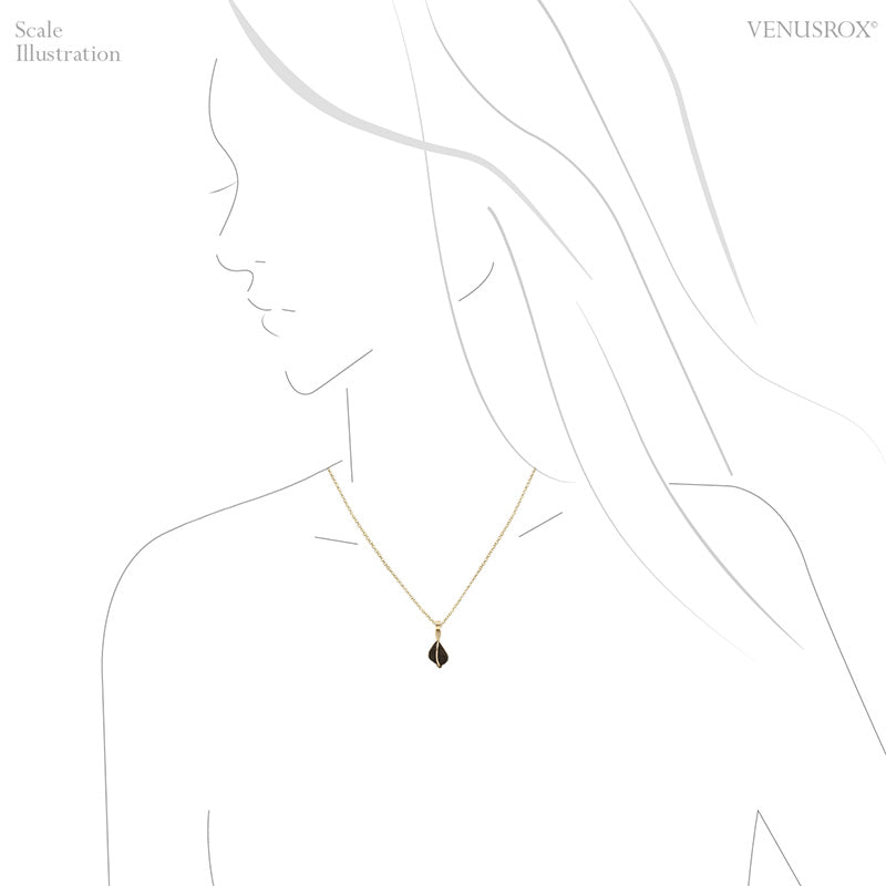 NWA Chondrite Meteorite Pendant from the Sahara Desert, North-West Africa | Venusrox