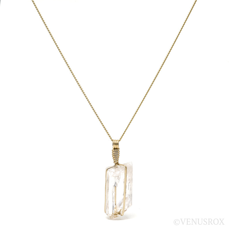 Pink Danburite Natural Crystal Pendant from Mexico | Venusrox