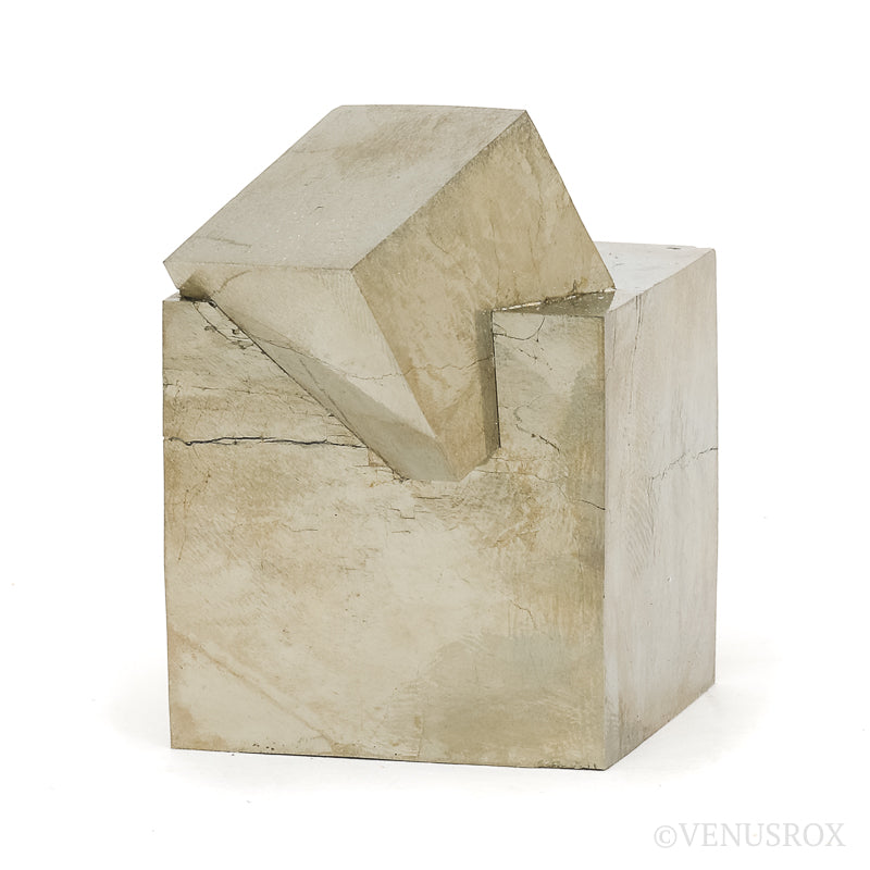 Natural Pyrite Cube Cluster from Navajun, La Rioja, Spain | Venusrox