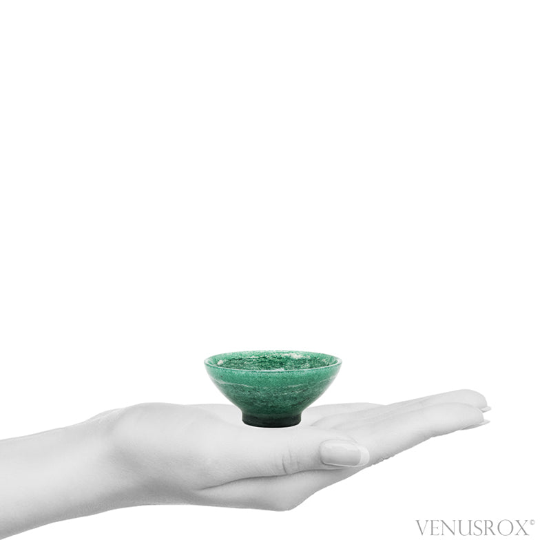 Green Aventurine Polished Bowl from India | Venusrox