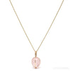 Star Rose Quartz Polished Crystal Pendant from Madagascar | Venusrox