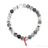 QUARTZ (TOURMALINATED) BRACELET