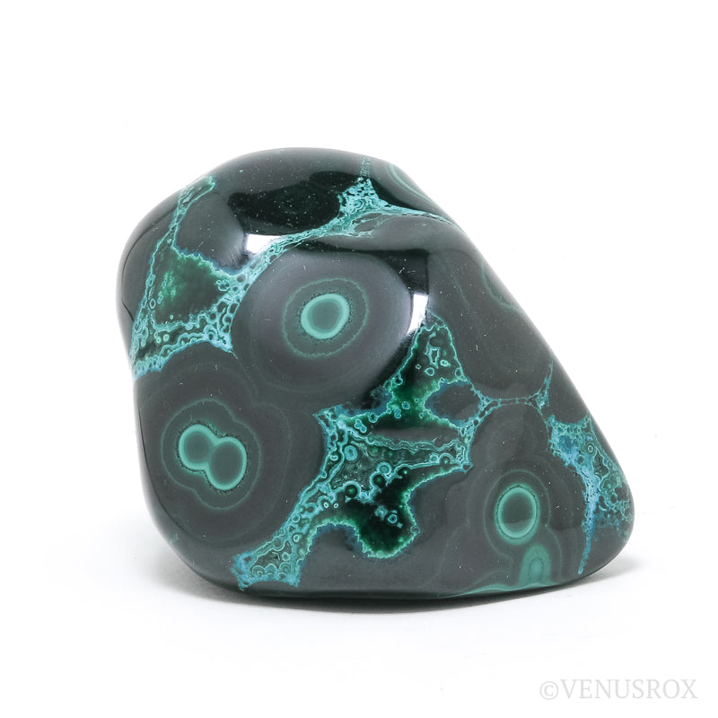 Malachite with Chrysocolla Polished Crystal from the Democratic Republic of Congo | Venusrox