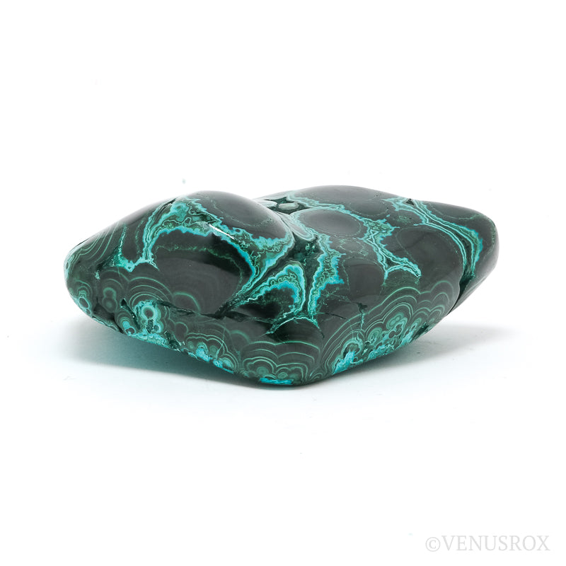 Malachite with Chrysocolla Polished Crystal from the Democratic Republic of Congo | Venusrox