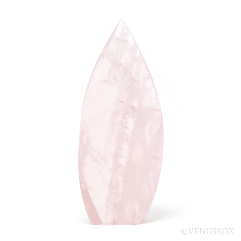 Rose Quartz Polished Flame from Brazil | Venusrox