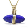 Lapis Lazuli Polished Crystal Pendant from Afghanistan | Venusrox