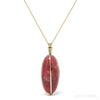 Rhodonite Polished Crystal Pendant from Brazil | Venusrox