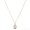 Brandberg Amethyst Quartz Polished Slice Pendant | Venusrox