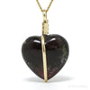 A stunning Rubellite Polished Heart Pendant from Brazil | Venusrox, the UK's Premier Crystal Showroom