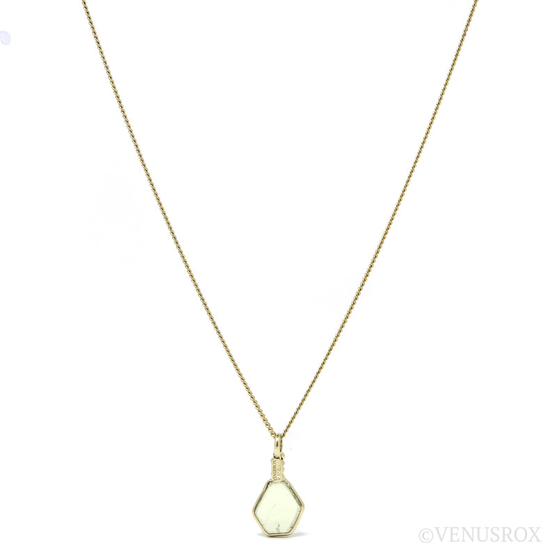 Heliodor Polished Crystal Pendant from the Chitinskaya Oblast Mine, Zabaykalski Krai, Siberia, Russia | Venusrox