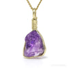 AMETHYST PENDANT 9kt GOLD