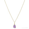 AMETHYST PENDANT 9kt GOLD