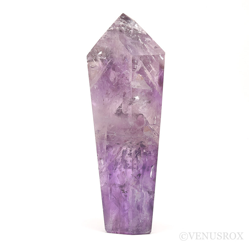 Amethyst Phantom Polished Point from Brazil | Venusrox