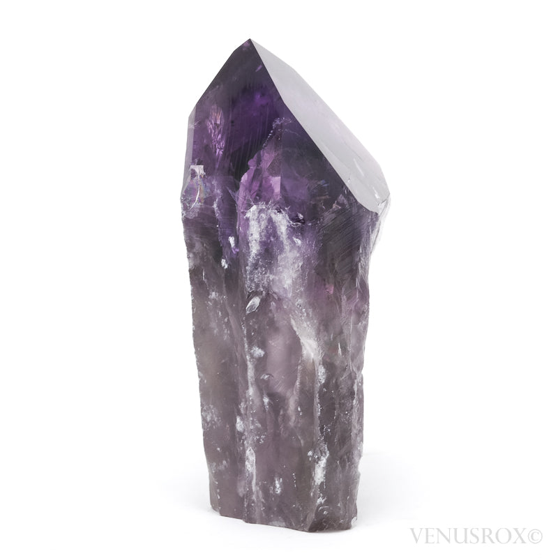 Amethyst Phantom Polished/Natural Point from the Quixaba Mine, Bahia, Brazil | Venusrox