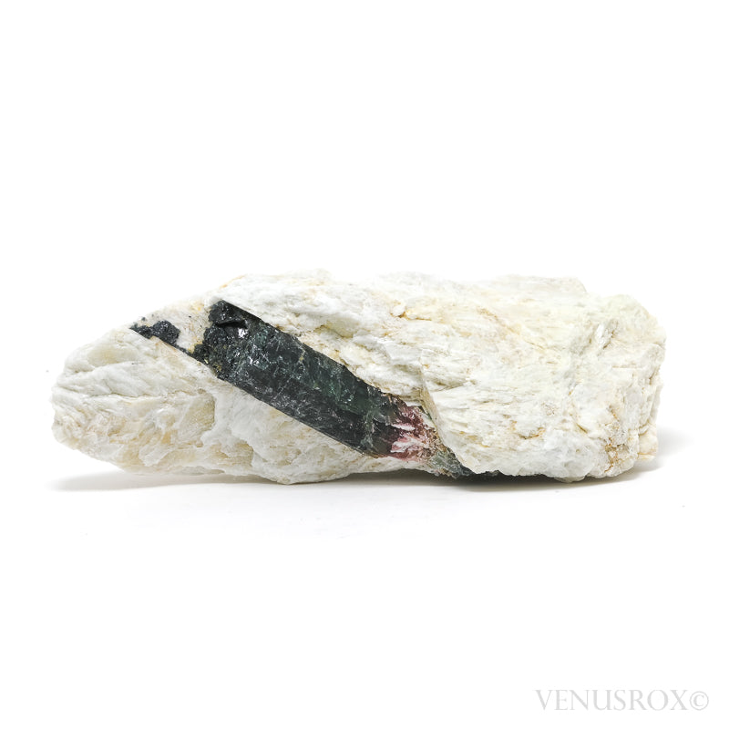 Green & Pink Tourmaline with Albite Natural Crystal from Brazil | Venusrox