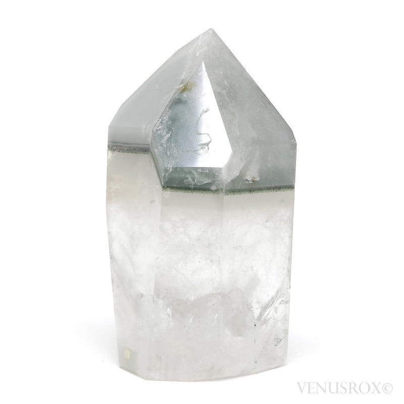 Chlorite Phantom Quartz Polished/Natural Point from Brazil | Venusrox