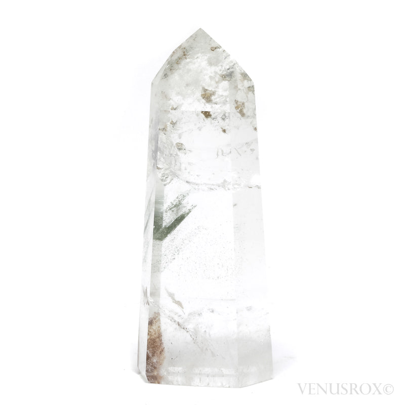 Chlorite Phantom Quartz Polished/Natural Point from Brazil | Venusrox
