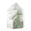 Chlorite Phantom Quartz Polished Point from Brazil | Venusrox