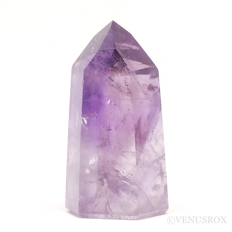 Amethyst Phantom Polished Point from the Quixaba Mine, Bahia, Brazil | Venusrox