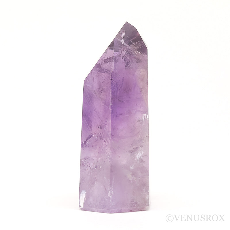 Amethyst Phantom Polished Point from the Quixaba Mine, Bahia, Brazil | Venusrox