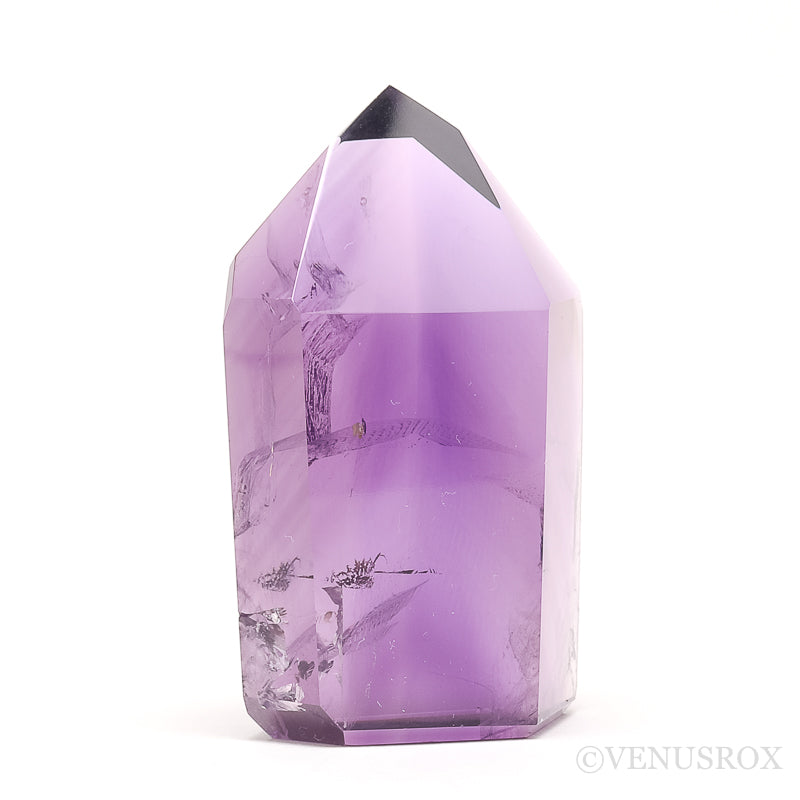 Amethyst Phantom Polished Point from Brazil | Venusrox