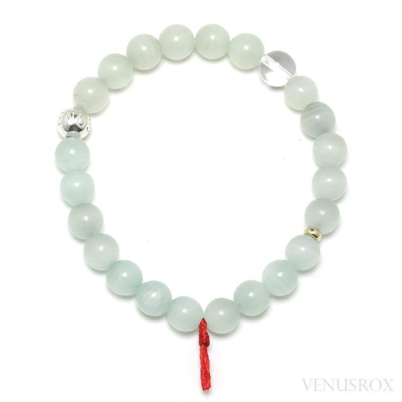 Green Calcite Bead Bracelet from Afghanistan | Venusrox