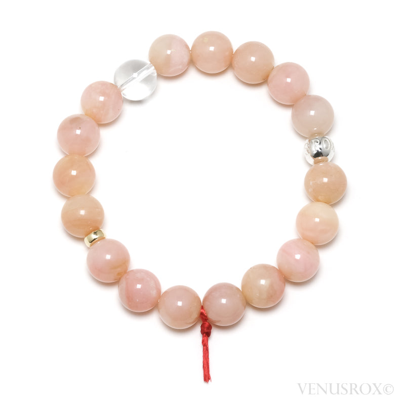 Pink Opal Bead Bracelet from Peru | Venusrox