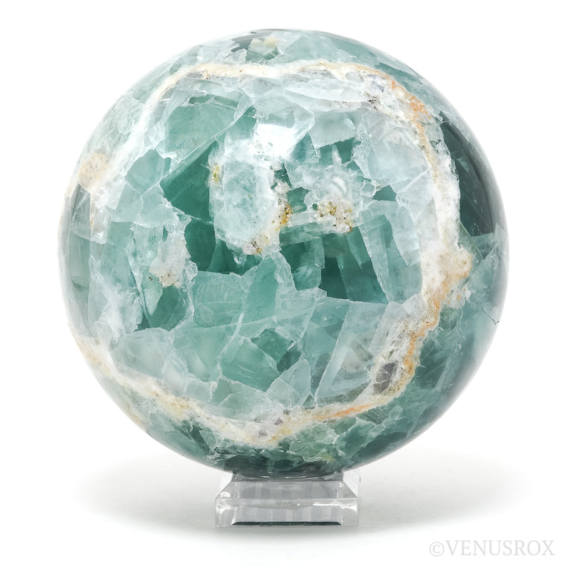 Fluorite Polished Sphere from Mexico | Venusrox