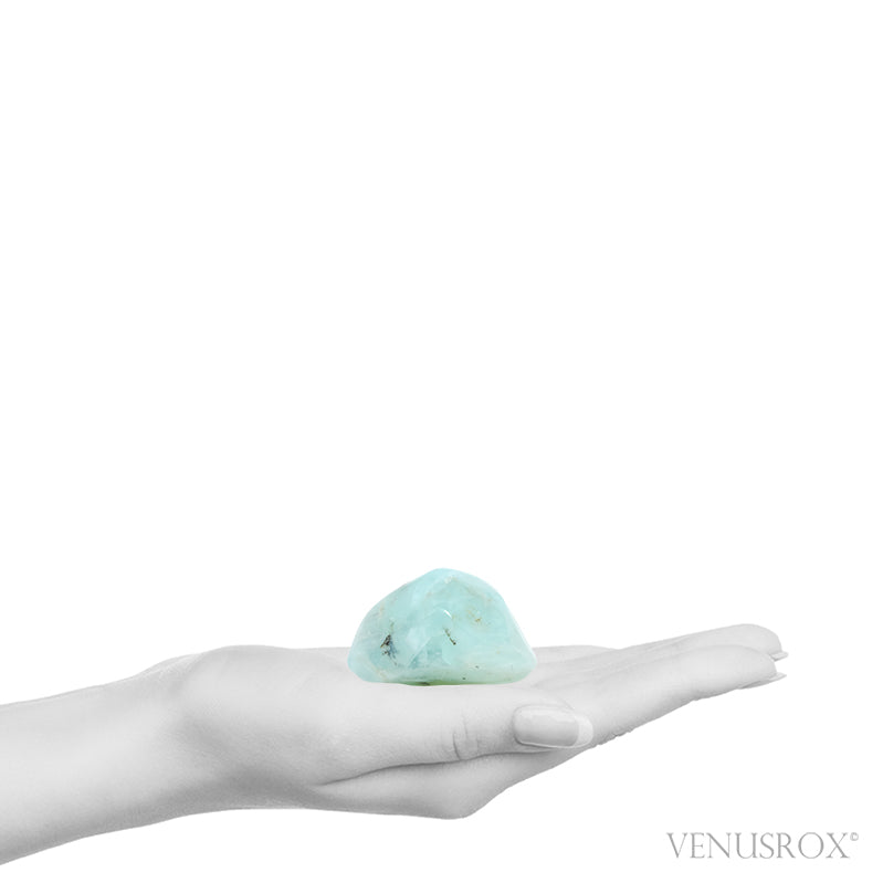 Blue Andean Opal Polished Crystal from the Acari Mine, Caraveli Province, Arequipa Department, Peru | Venusrox