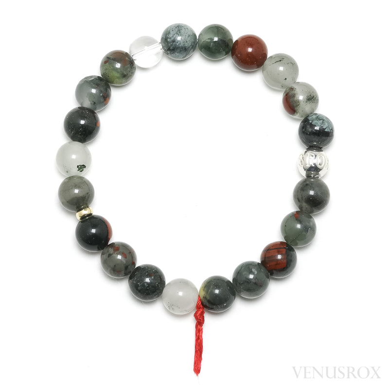 Seftonite (African Bloodstone) Bracelet from South Africa | Venusrox